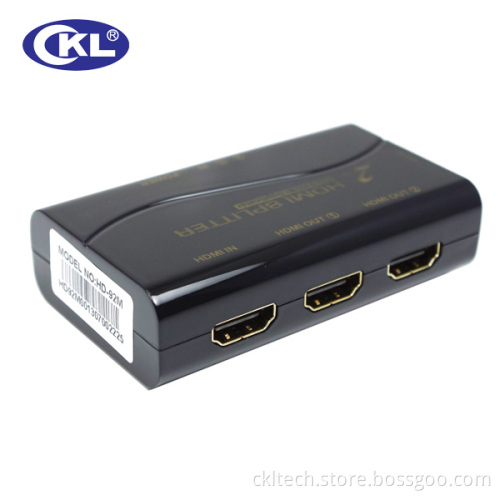 Mini Type 2 Port HDMI Splitter (1.4COMPLIANT)